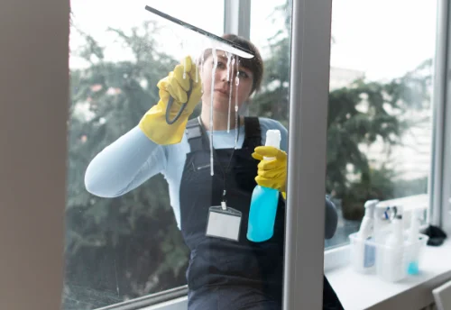 Nettoyage de vitres intérieures et extérieures à Saint-Vincent-sur-Jard